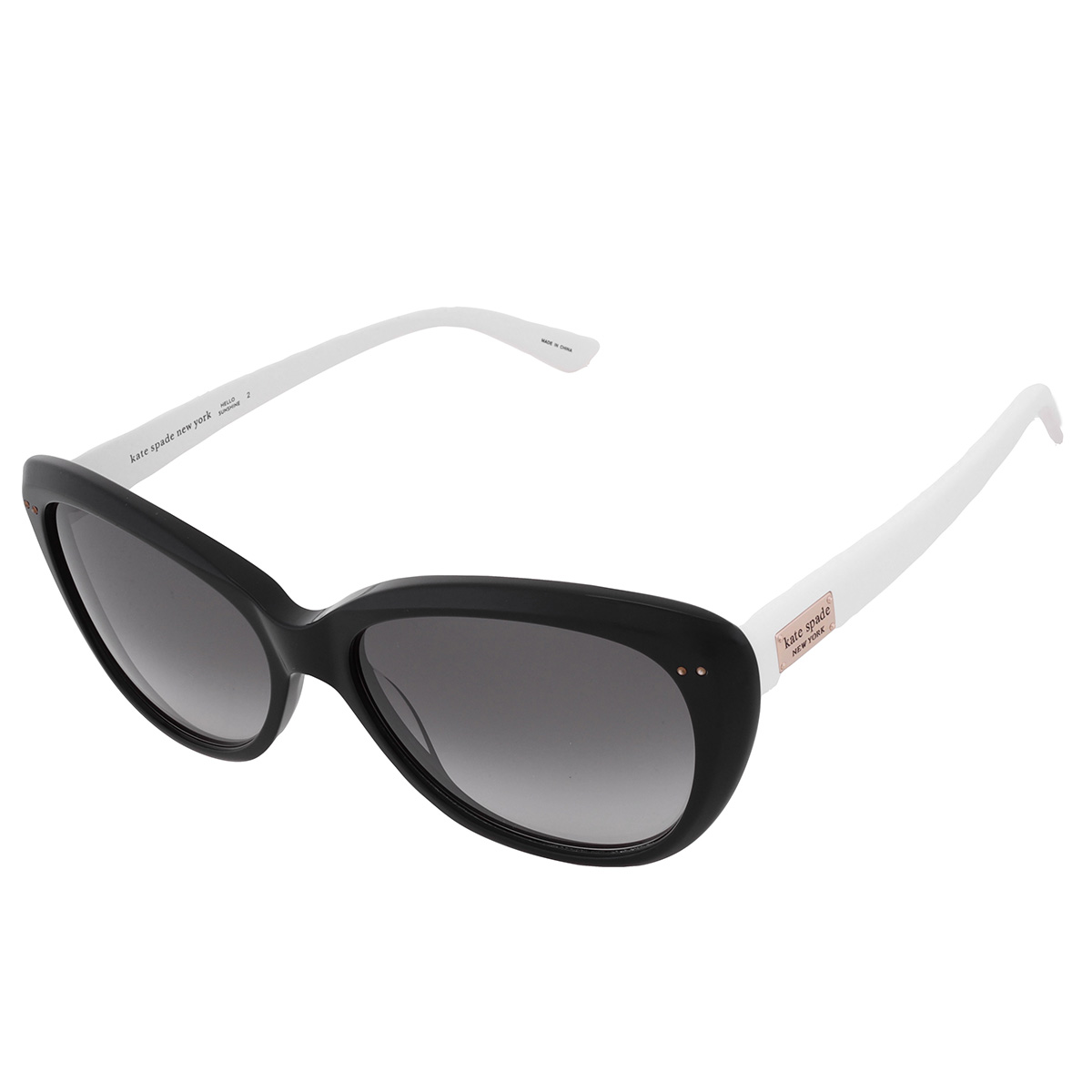 kate spade grey gradient cat eye ladies sunglasses angelique/s 0fu8/y7 kate spade grey gradient cat eye ladies sunglasses angelique/s 0fu8/y7