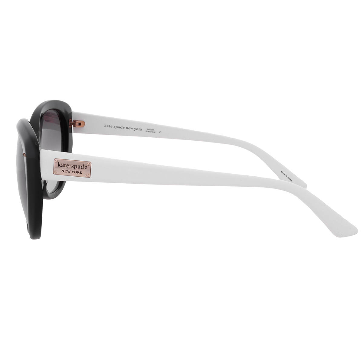kate spade grey gradient cat eye ladies sunglasses angelique/s 0fu8/y7 kate spade grey gradient cat eye ladies sunglasses angelique/s 0fu8/y7