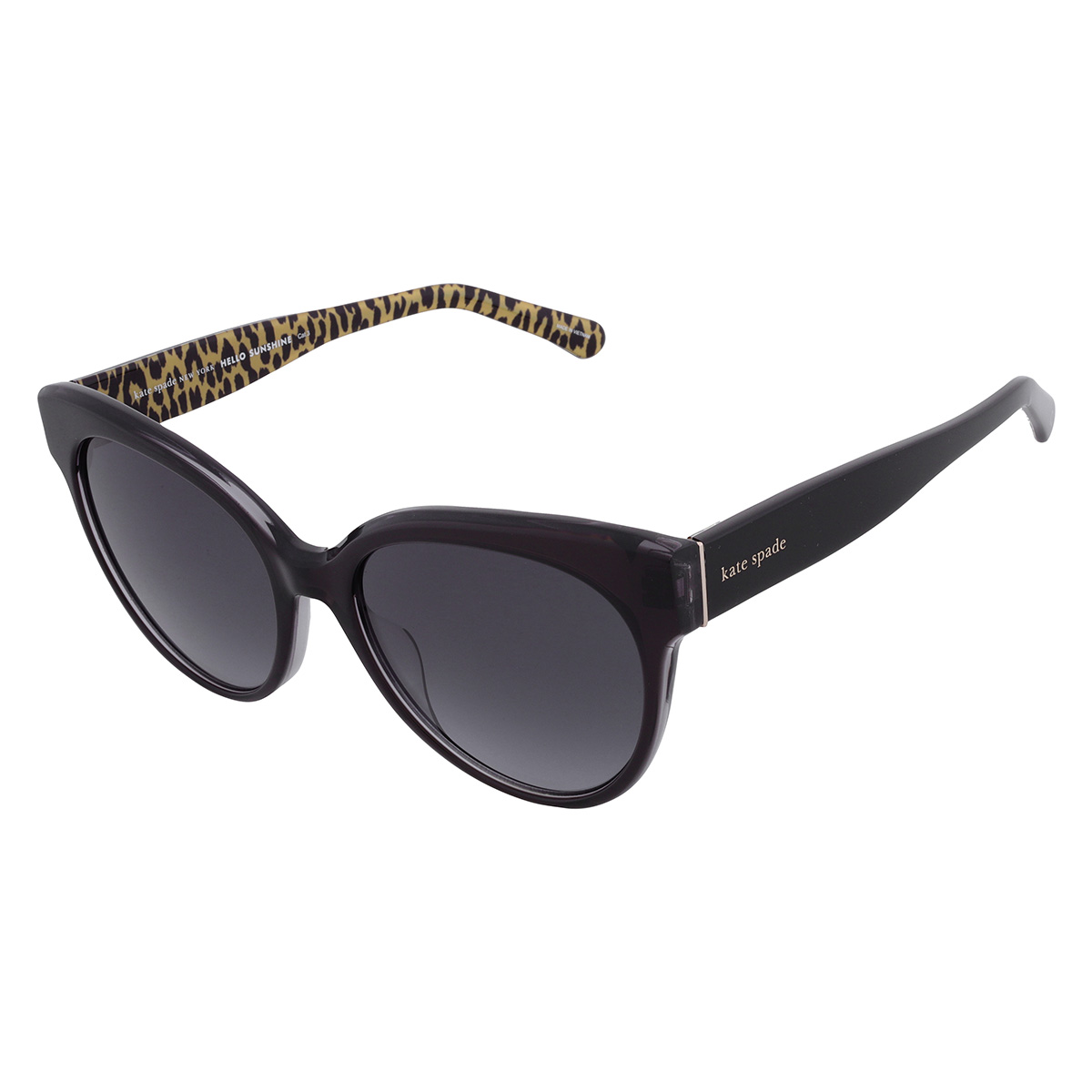 kate spade grey shaded cat eye ladies sunglasses aubriella/g/s 0hwj/9o 55 kate spade grey shaded cat eye ladies sunglasses aubriella/g/s 0hwj/9o 55