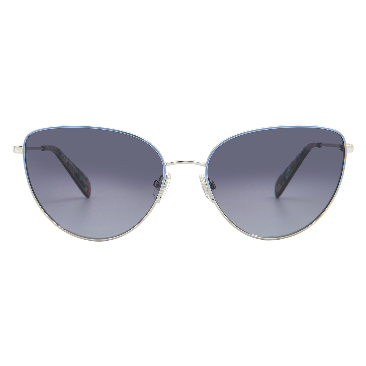 kate spade grey shaded cat eye ladies sunglasses hailey/g/s 0doh/9o 55 kate spade grey shaded cat eye ladies sunglasses hailey/g/s 0doh/9o 55