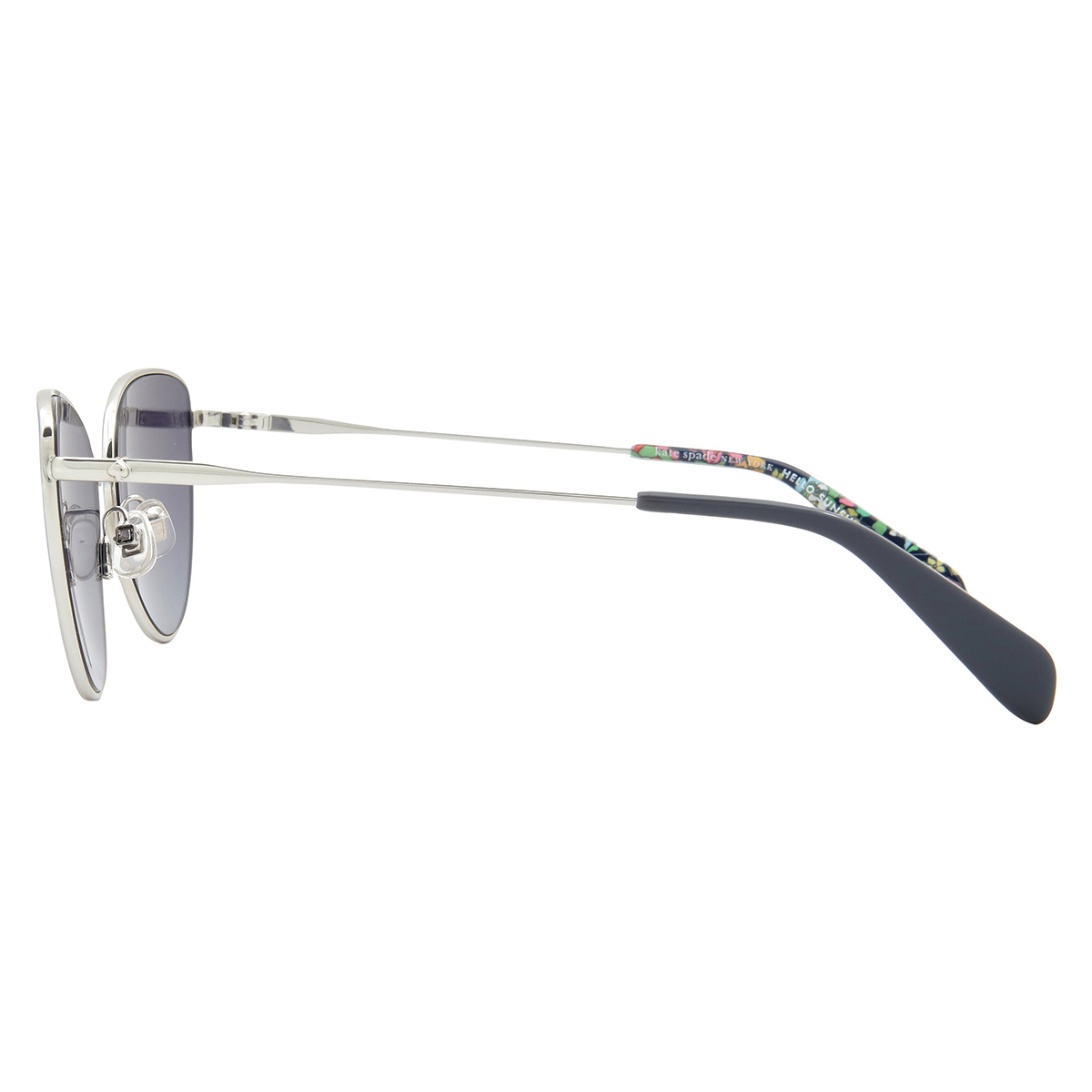 kate spade grey shaded cat eye ladies sunglasses hailey/g/s 0doh/9o 55 kate spade grey shaded cat eye ladies sunglasses hailey/g/s 0doh/9o 55