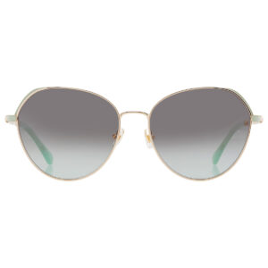 Home kate spade grey shaded green pilot ladies sunglasses octavia/g/s 0pef/ib 59