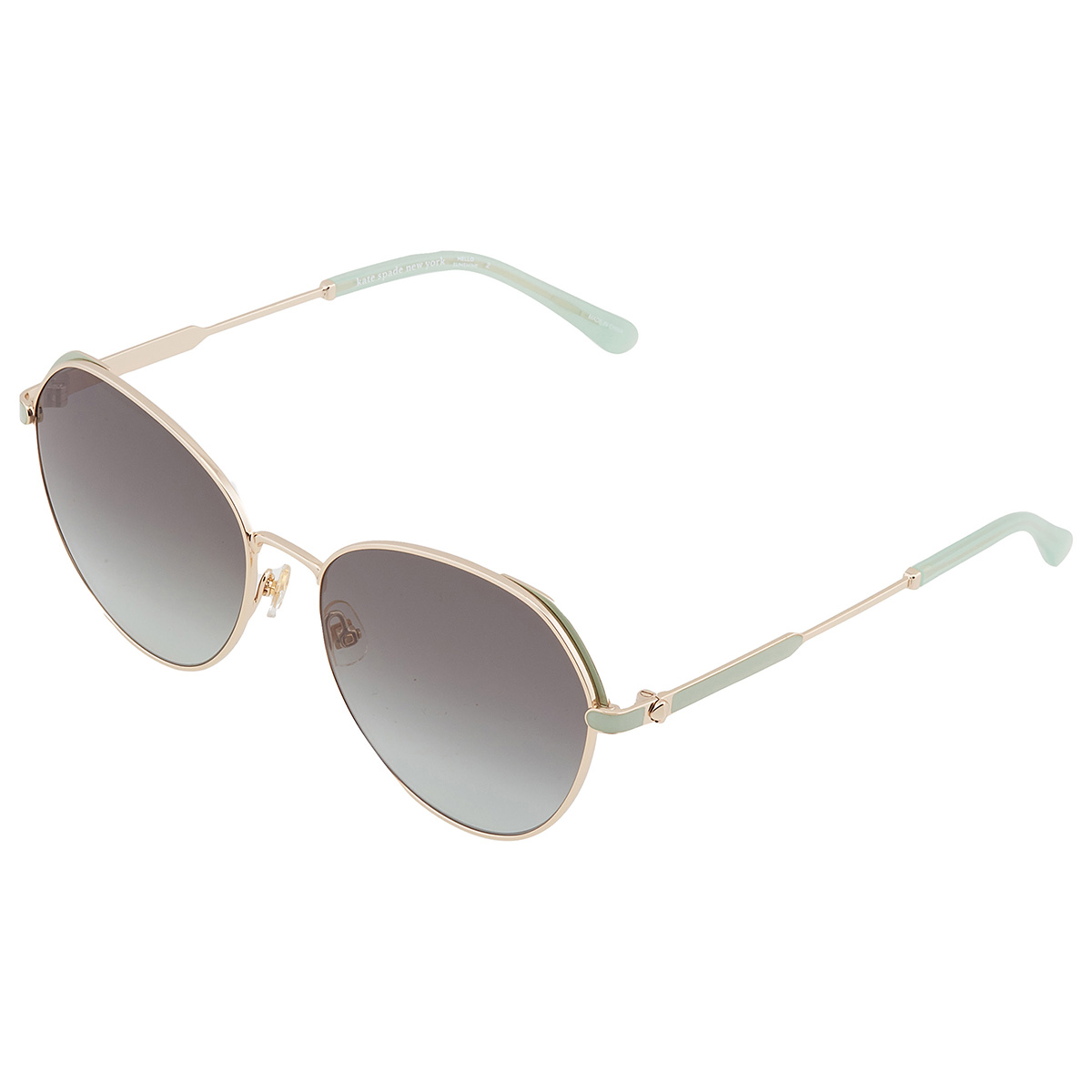 kate spade grey shaded green pilot ladies sunglasses octavia/g/s 0pef/ib 59 kate spade grey shaded green pilot ladies sunglasses octavia/g/s 0pef/ib 59