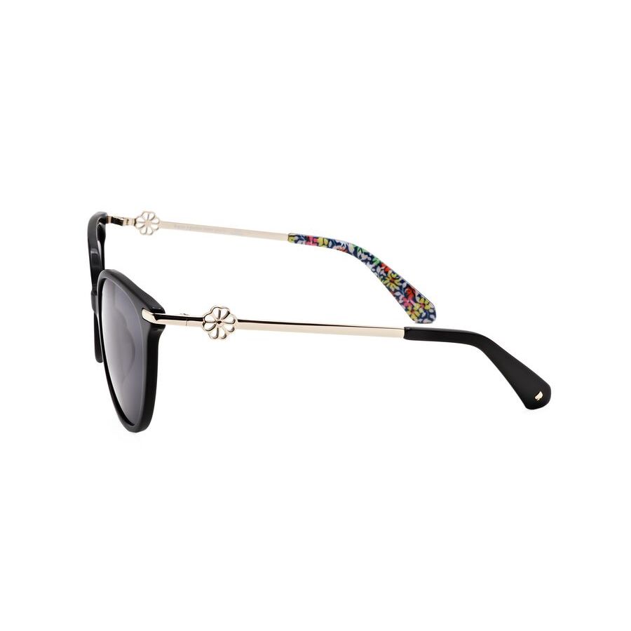 kate spade ladies black round sunglasses kristina/g/s kate spade ladies black round sunglasses kristina/g/s