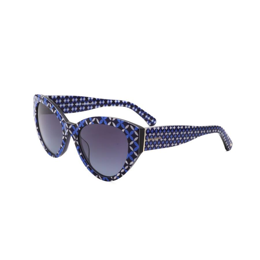 kate spade grey shaded cat eye ladies sunglasses paisleigh/s 0s6f/9o 55 kate spade grey shaded cat eye ladies sunglasses paisleigh/s 0s6f/9o 55