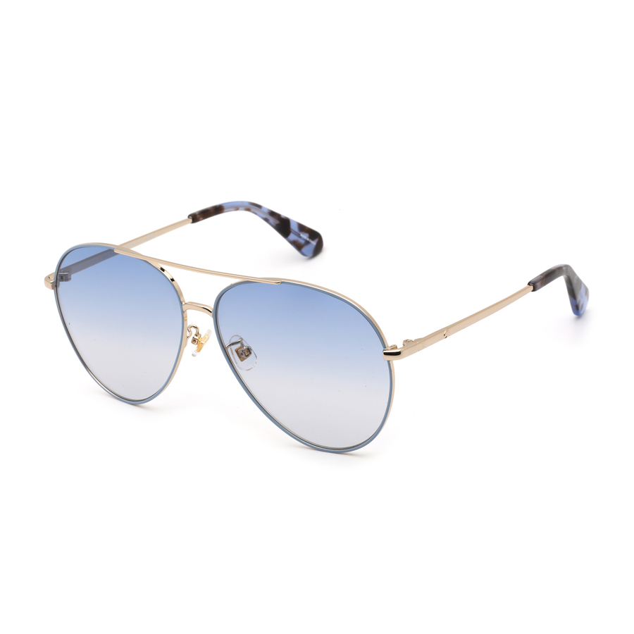 kate spade ladies blue pilot sunglasses carolane/f/s0ky2dg61 kate spade ladies blue pilot sunglasses carolane/f/s0ky2dg61