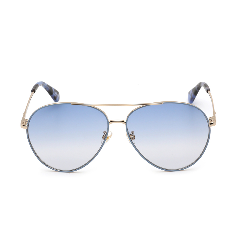 kate spade ladies blue pilot sunglasses carolane/f/s0ky2dg61 kate spade ladies blue pilot sunglasses carolane/f/s0ky2dg61