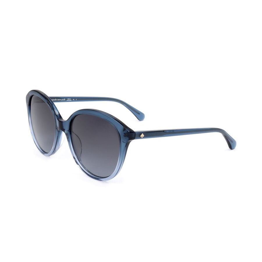 kate spade ladies blue round sunglasses bria/g/s kate spade ladies blue round sunglasses bria/g/s