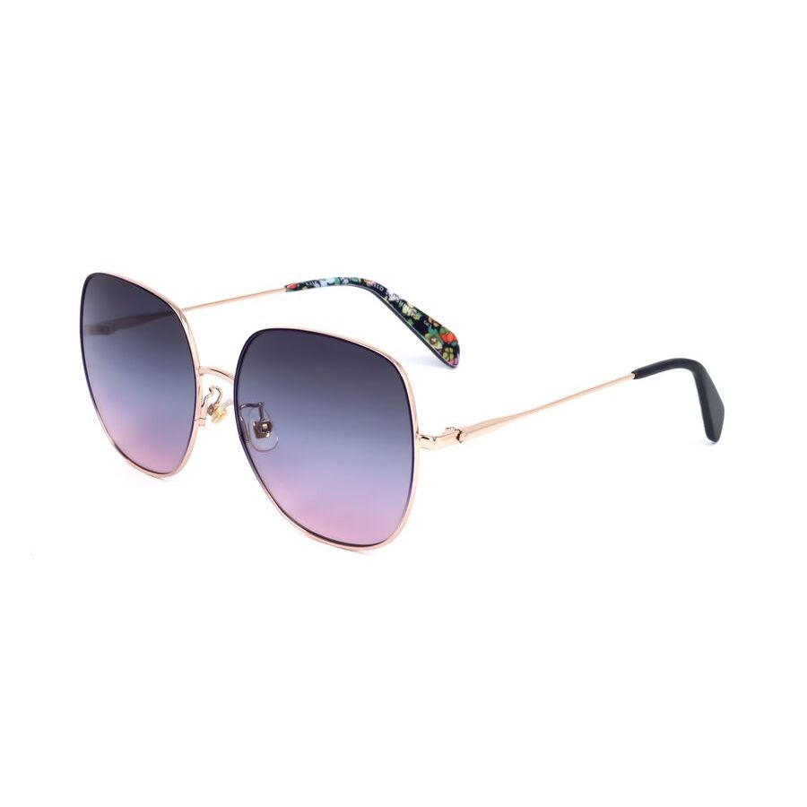 kate spade ladies blue square sunglasses charli/f/s s6f 3 kate spade ladies blue square sunglasses charli/f/s s6f 3