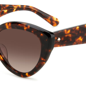 Home kate spade ladies brown cat eye sunglasses junigs086f5ha