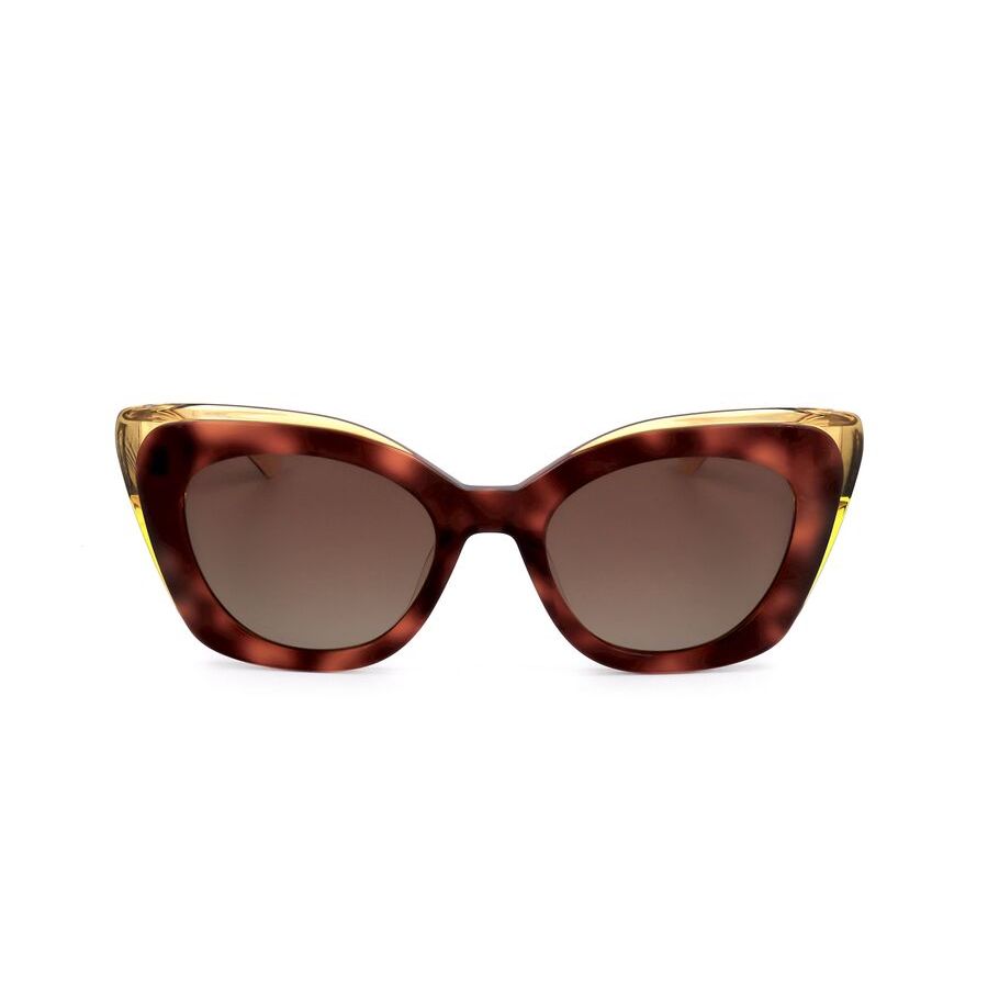 kate spade ladies brown round sunglasses marigold/s kate spade ladies brown round sunglasses marigold/s