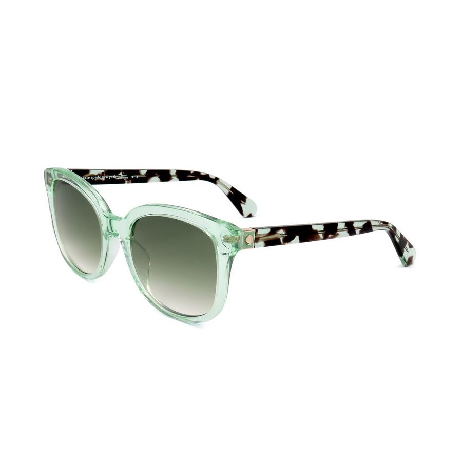 kate spade ladies green square sunglasses gwenith/s kate spade ladies green square sunglasses gwenith/s