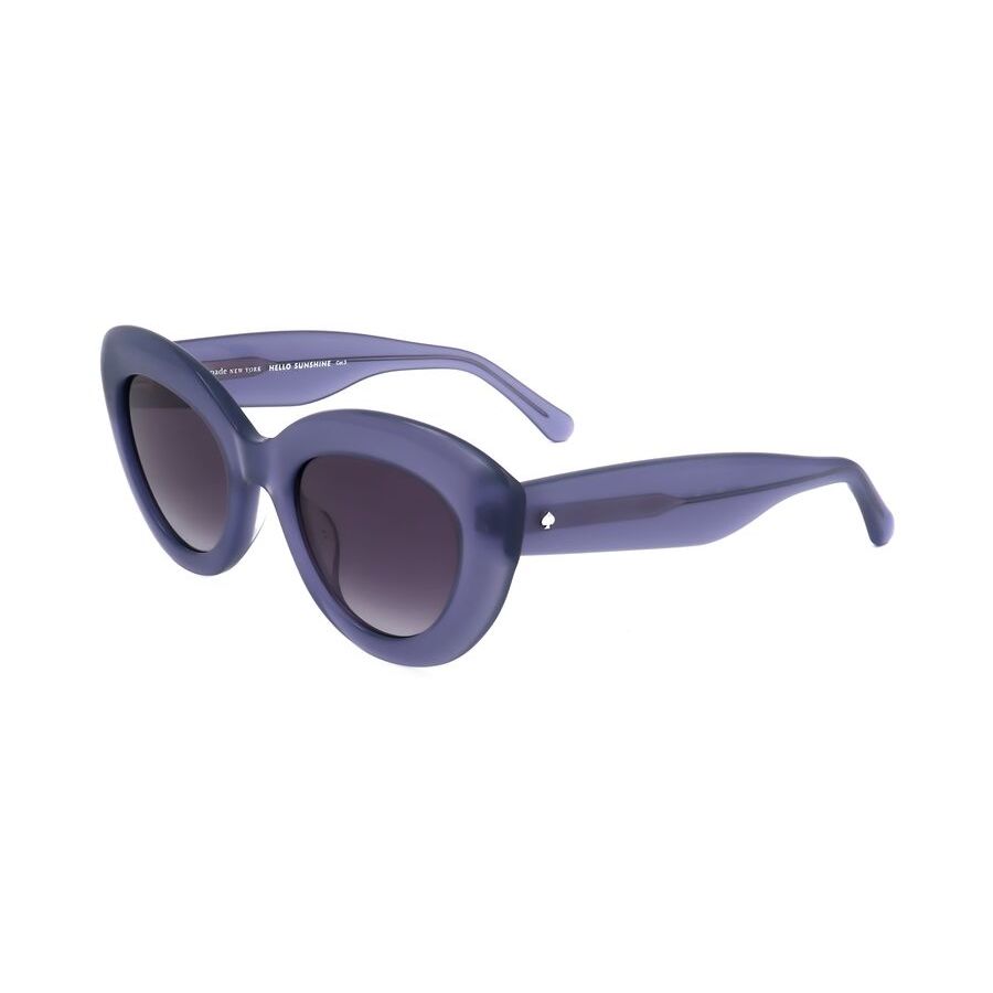 kate spade ladies purple cat eye sunglasses capri/g/s b3v 2 kate spade ladies purple cat eye sunglasses capri/g/s b3v 2