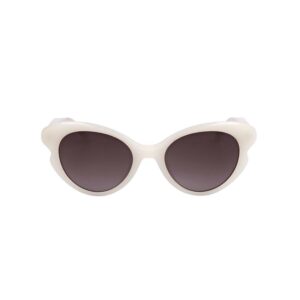Home kate spade ladies white cat eye sunglasses elina/g/s