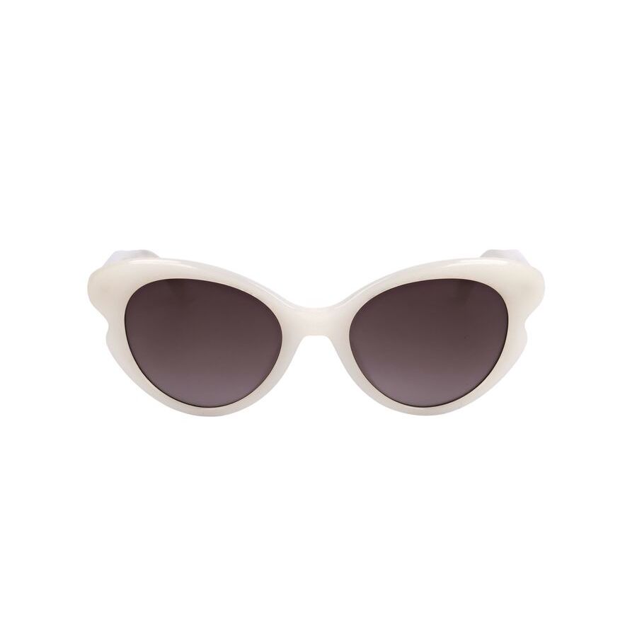 kate spade ladies white cat eye sunglasses elina/g/s kate spade ladies white cat eye sunglasses elina/g/s