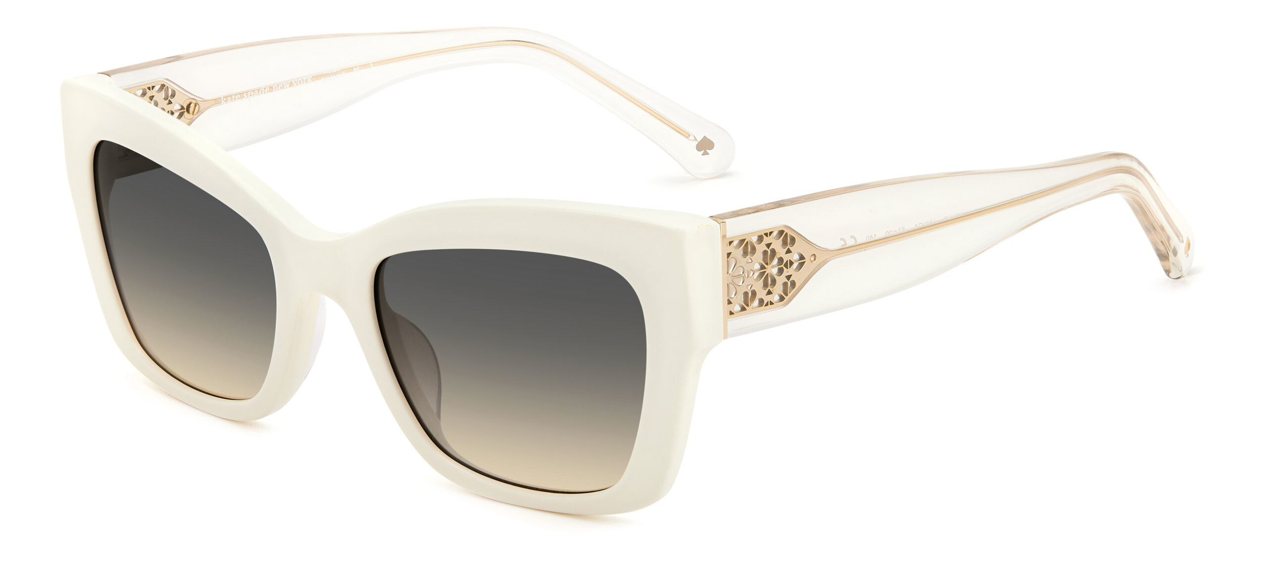 kate spade ladies white cat eye sunglasses valeriasvk6f3 kate spade ladies white cat eye sunglasses valeriasvk6f3