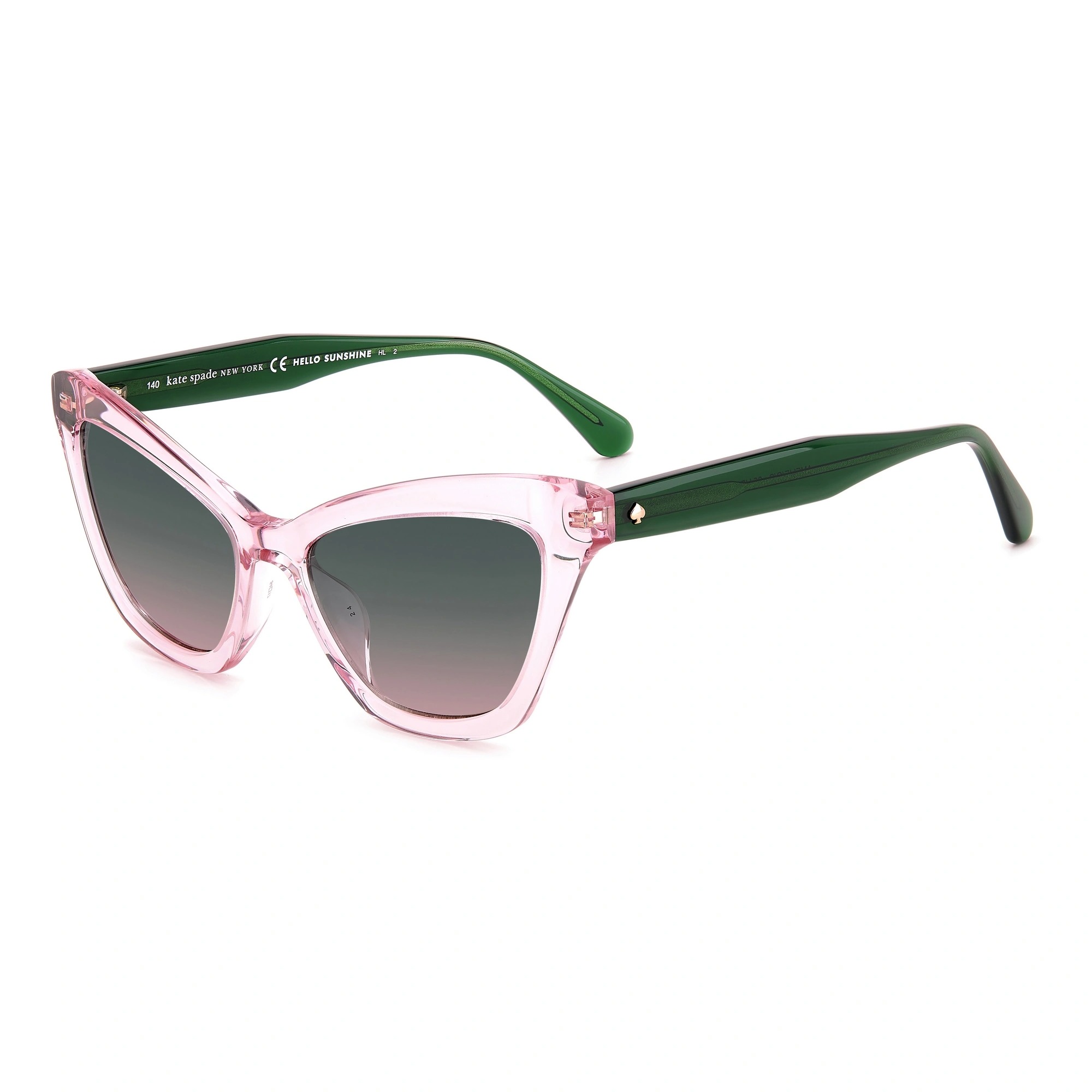 kate spade pink shaded cat eye ladies sunglasses amelie/g/s 035j/jp 54 kate spade pink shaded cat eye ladies sunglasses amelie/g/s 035j/jp 54