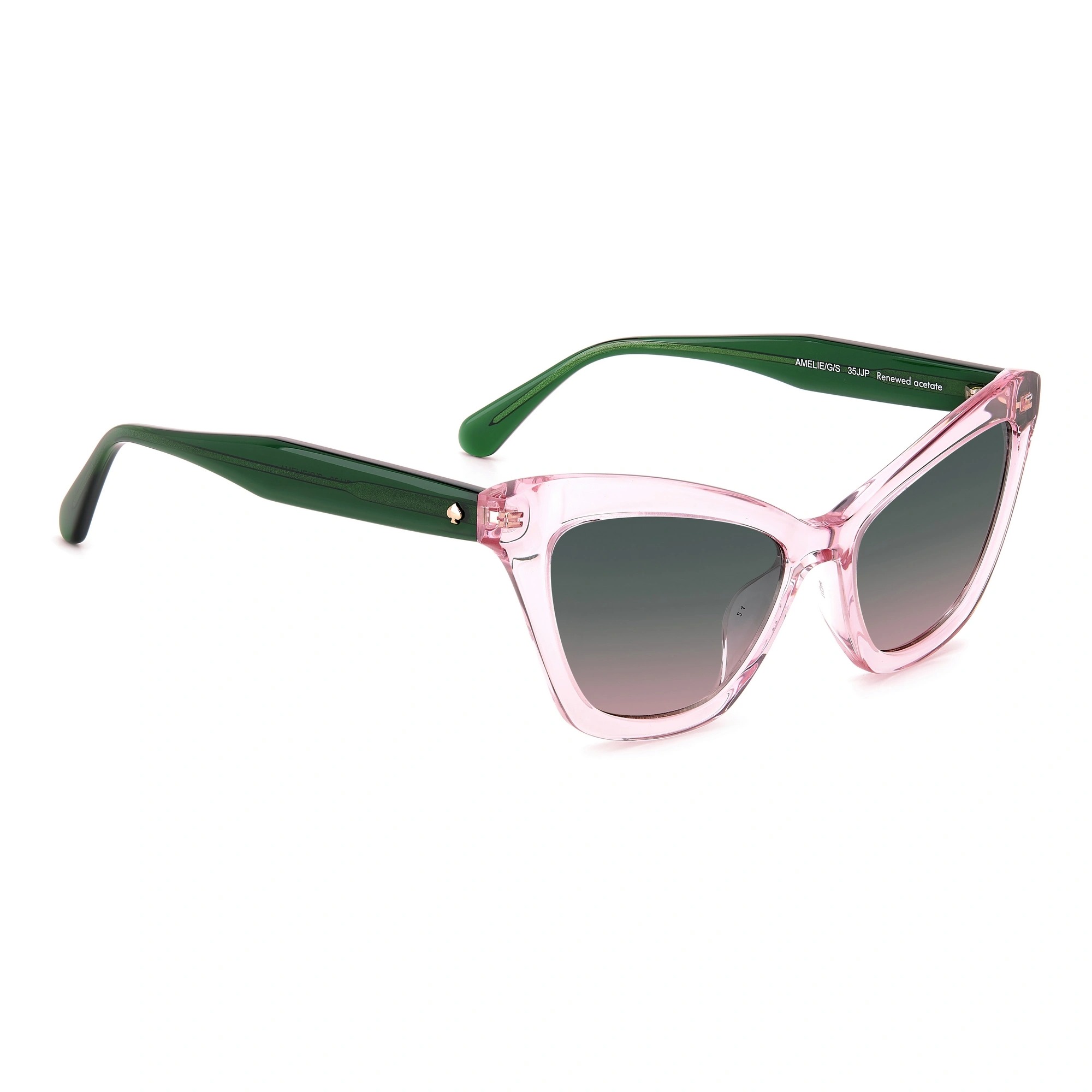 kate spade pink shaded cat eye ladies sunglasses amelie/g/s 035j/jp 54 kate spade pink shaded cat eye ladies sunglasses amelie/g/s 035j/jp 54