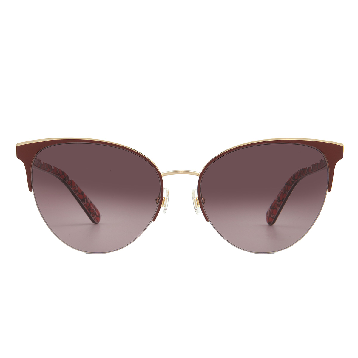 kate spade pink shaded oval ladies sunglasses izara/g/s 0c9a/3x 57 kate spade pink shaded oval ladies sunglasses izara/g/s 0c9a/3x 57