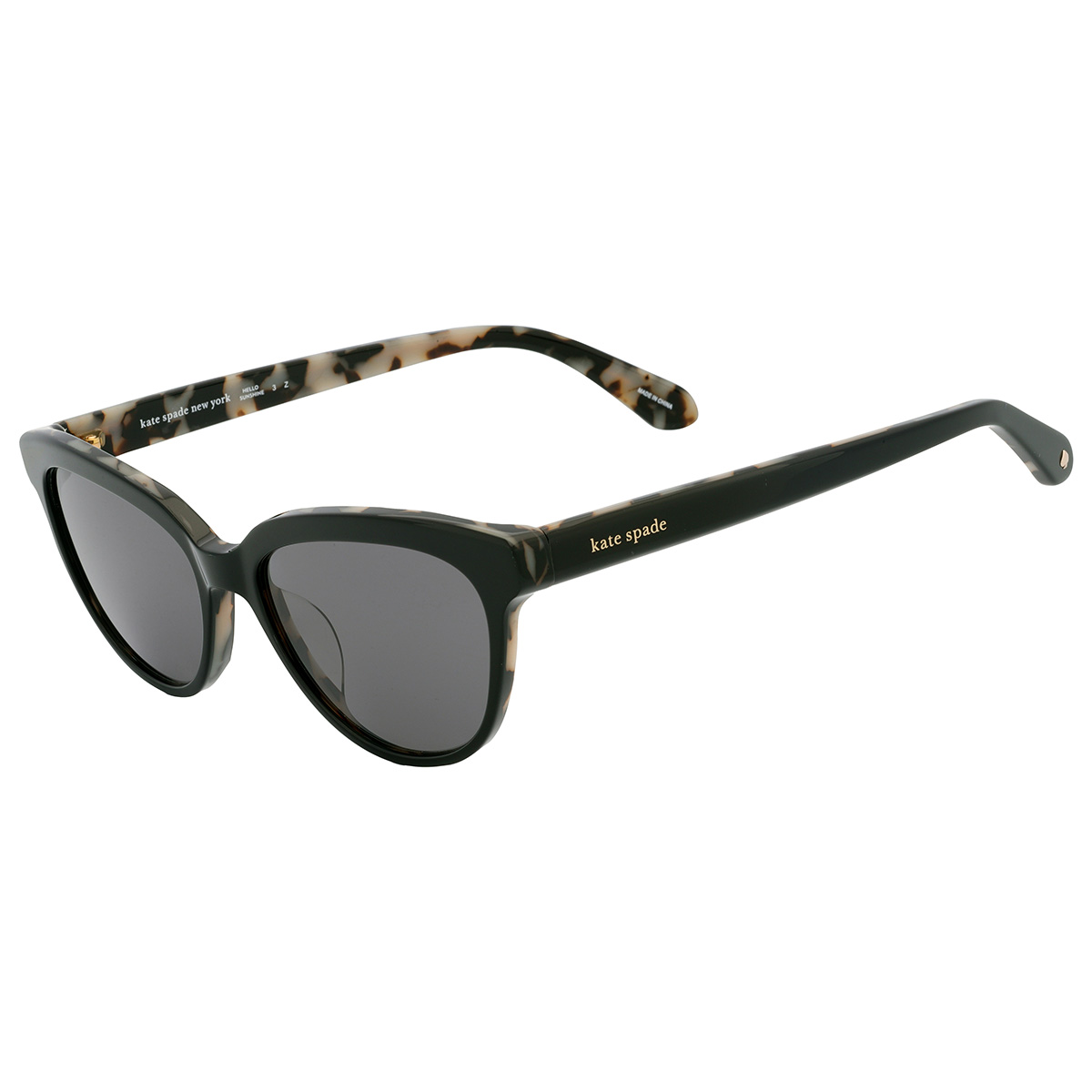 kate spade polarized grey cat eye ladies sunglasses cayenne/s 0807/m9 54 kate spade polarized grey cat eye ladies sunglasses cayenne/s 0807/m9 54