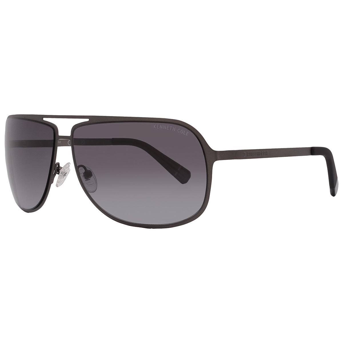 kenneth cole new york smoke gradient pilot men's sunglasses kc00022 09b 64 kenneth cole new york smoke gradient pilot men's sunglasses kc00022 09b 64