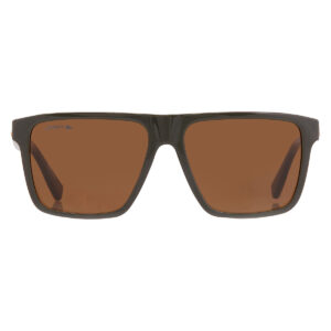 Витрина lacoste brown square men's sunglasses l6027s 275 57