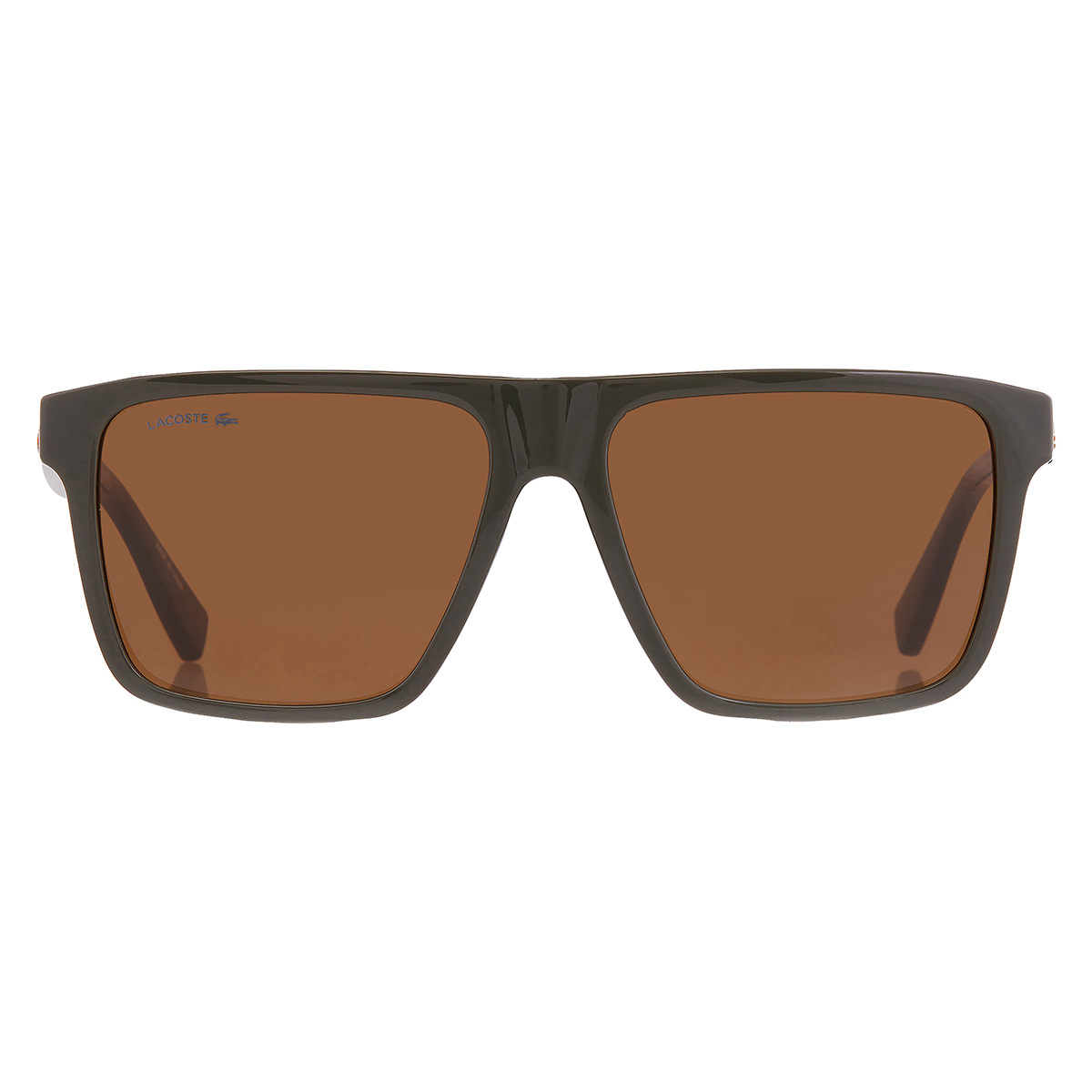 lacoste brown square men's sunglasses l6027s 275 57 lacoste brown square men's sunglasses l6027s 275 57