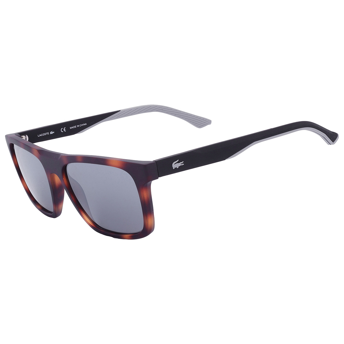 lacoste dark grey square men's sunglasses l957s 230 56 lacoste dark grey square men's sunglasses l957s 230 56