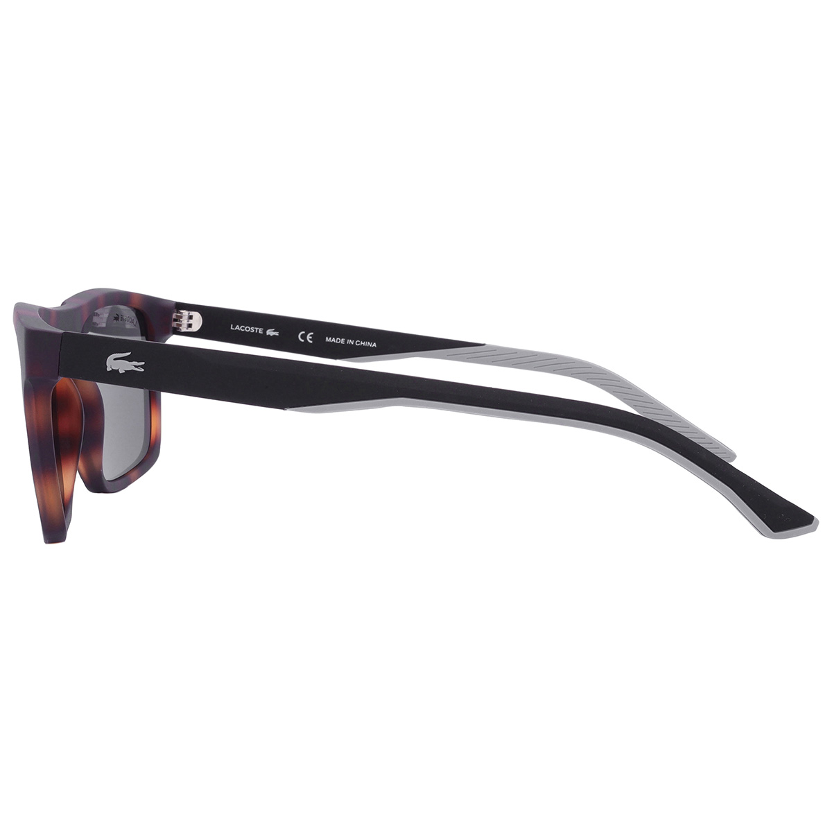 lacoste dark grey square men's sunglasses l957s 230 56 lacoste dark grey square men's sunglasses l957s 230 56