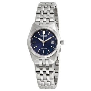 Home citizen corso eco drive blue dial ladies watch ew2290 54l