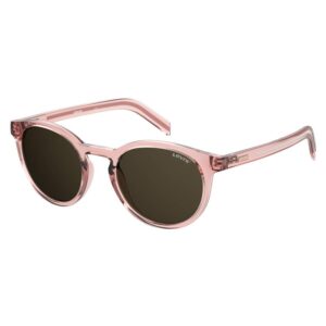 levi's brown round ladies sunglasses lv 5026/s 035j/70 51