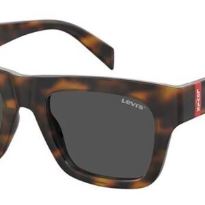 levi's grey square men's sunglasses lv 1026/s 005l/ir 52