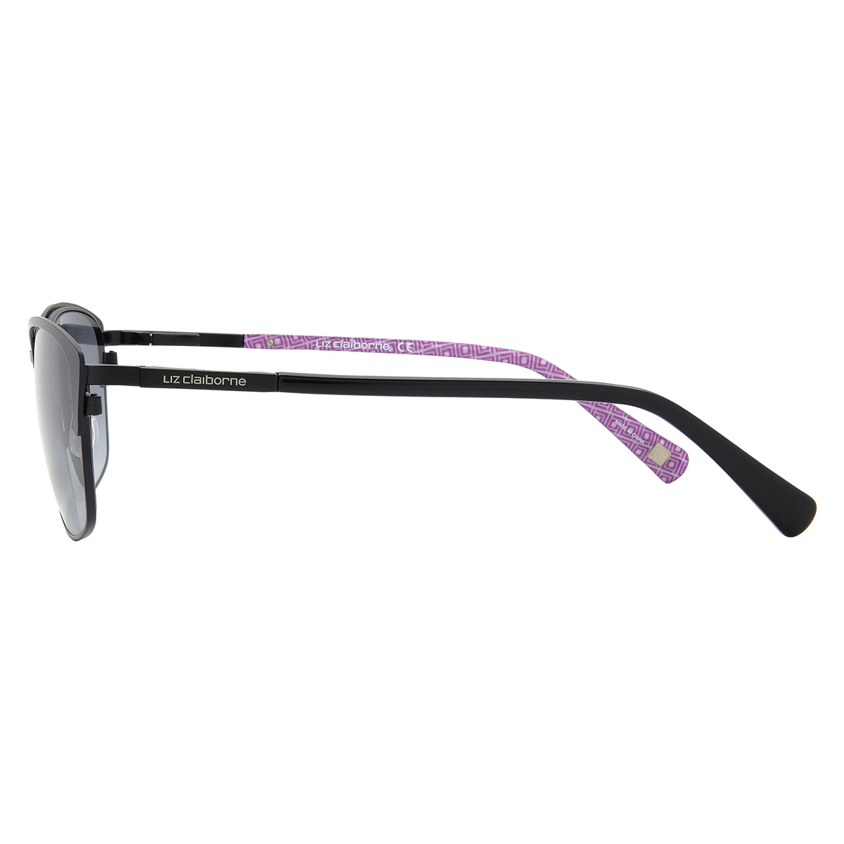 liz claiborne dark grey gradient cat eye ladies sunglasses l 573/s 0003/9o 54 liz claiborne dark grey gradient cat eye ladies sunglasses l 573/s 0003/9o 54