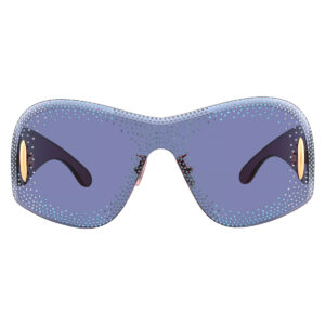 Home loewe anagram blue shield ladies sunglasses lw4167us 90v 144