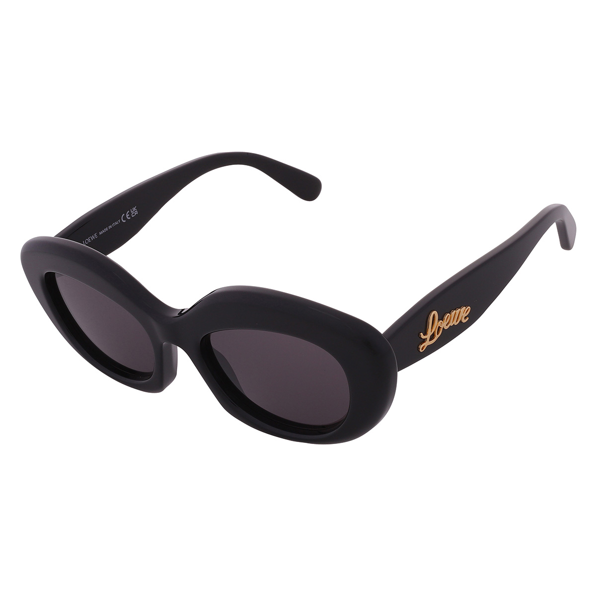 loewe curvy smoke cat eye ladies sunglasses lw40153i 01a 51 loewe curvy smoke cat eye ladies sunglasses lw40153i 01a 51