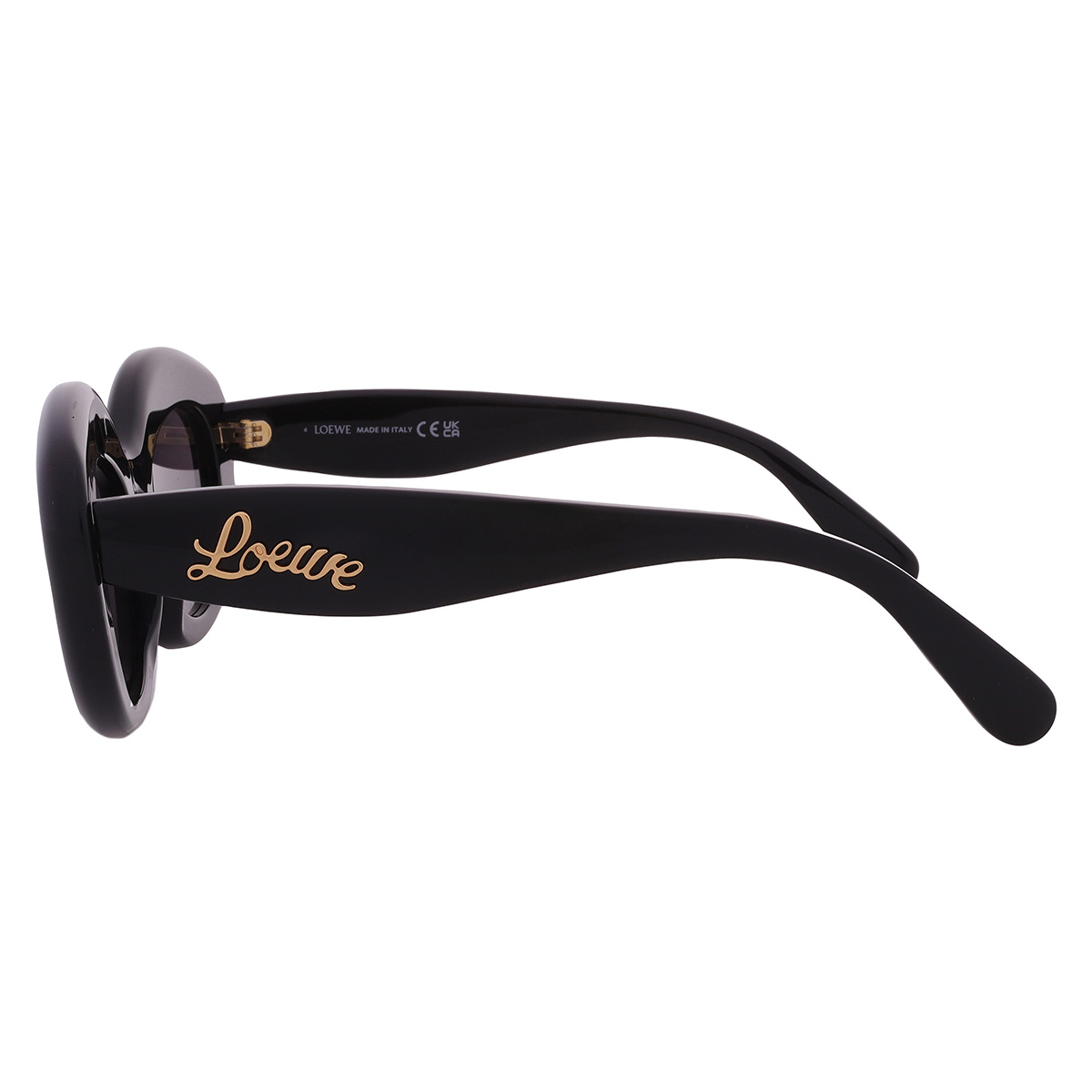 loewe curvy smoke cat eye ladies sunglasses lw40153i 01a 51 loewe curvy smoke cat eye ladies sunglasses lw40153i 01a 51