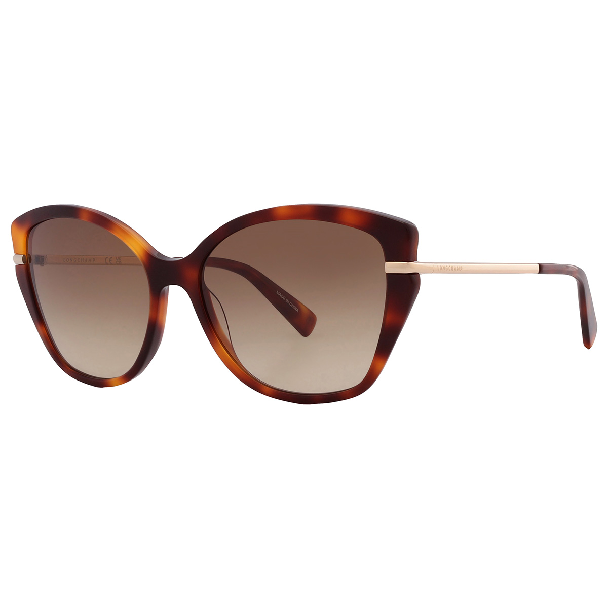 longchamp brown gradient butterfly ladies sunglasses lo627s 214 57 longchamp brown gradient butterfly ladies sunglasses lo627s 214 57