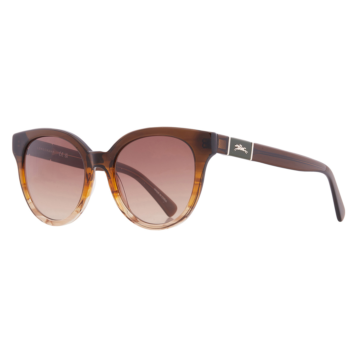 longchamp brown gradient round ladies sunglasses lo697s 701 53 longchamp brown gradient round ladies sunglasses lo697s 701 53