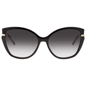longchamp grey gradient cat eye ladies sunglasses lo627s 001 57