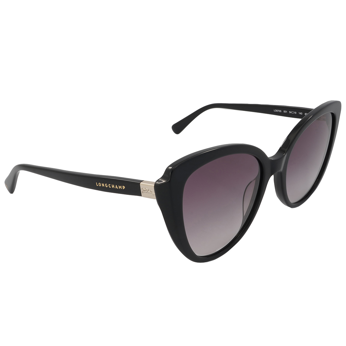 longchamp grey gradient cat eye ladies sunglasses lo670s 001 54 longchamp grey gradient cat eye ladies sunglasses lo670s 001 54
