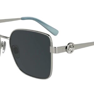 longchamp grey square ladies sunglasses lo181s n 044 56
