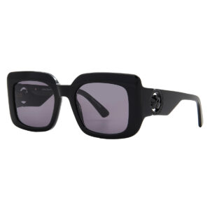 Home longchamp grey square ladies sunglasses lo753s 001 51