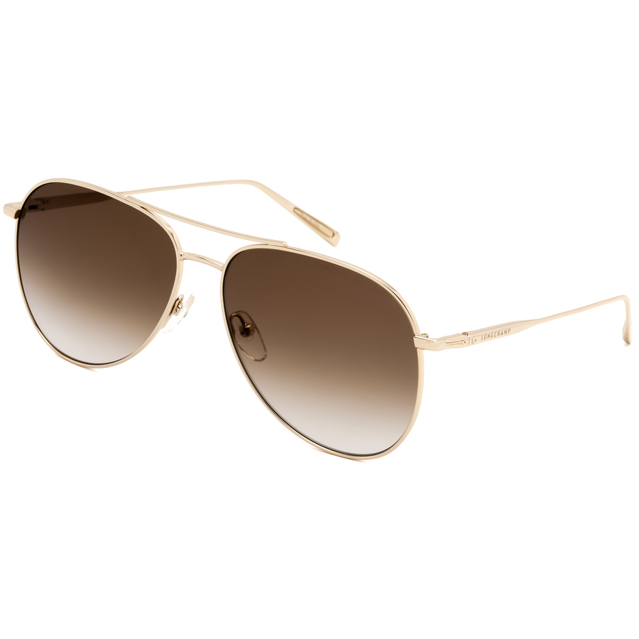 longchamp brown gradient pilot ladies sunglasses lo139s 718 59 longchamp brown gradient pilot ladies sunglasses lo139s 718 59