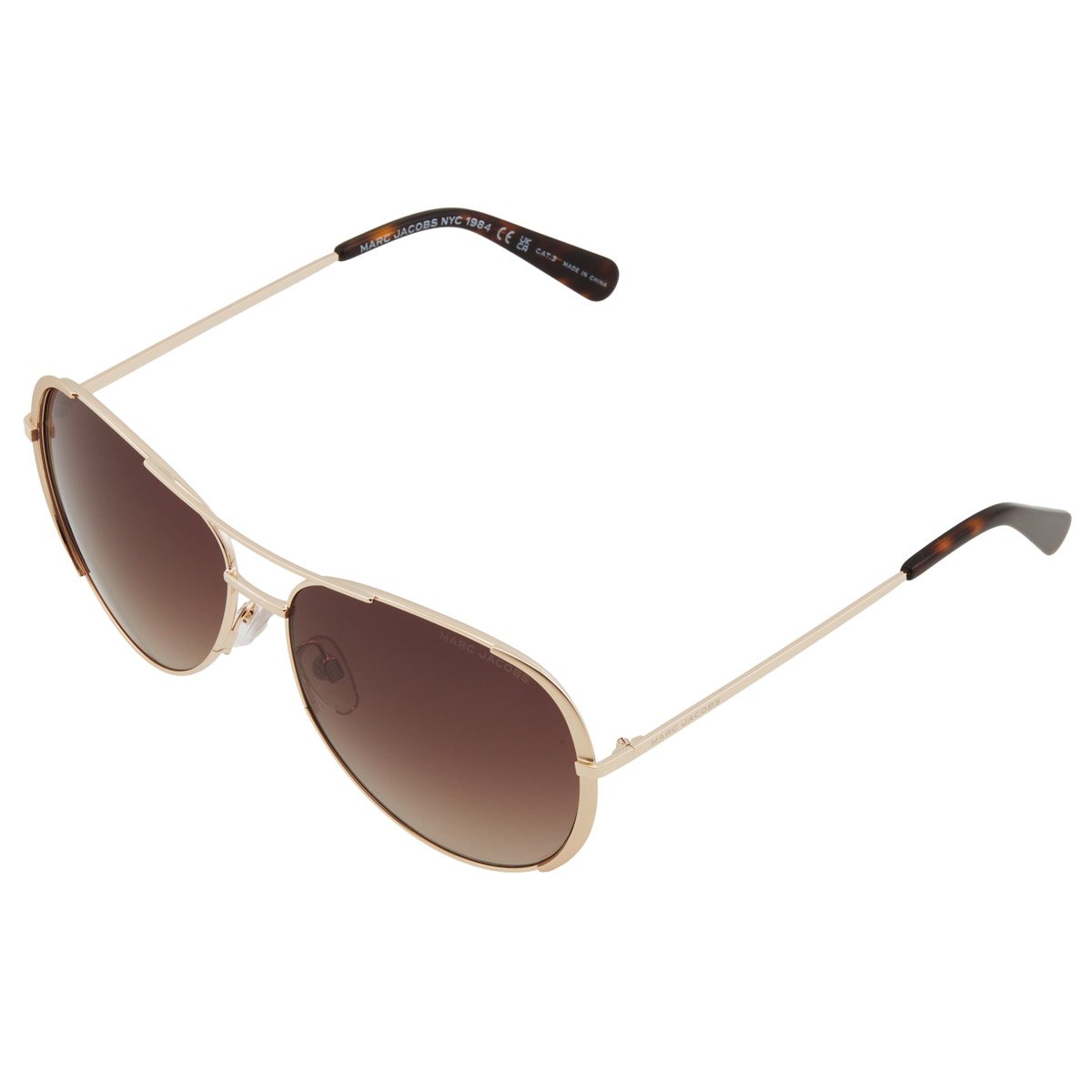 marc jacobs brown gradient pilot men's sunglasses marc 686/s 006j/ha 59 marc jacobs brown gradient pilot men's sunglasses marc 686/s 006j/ha 59