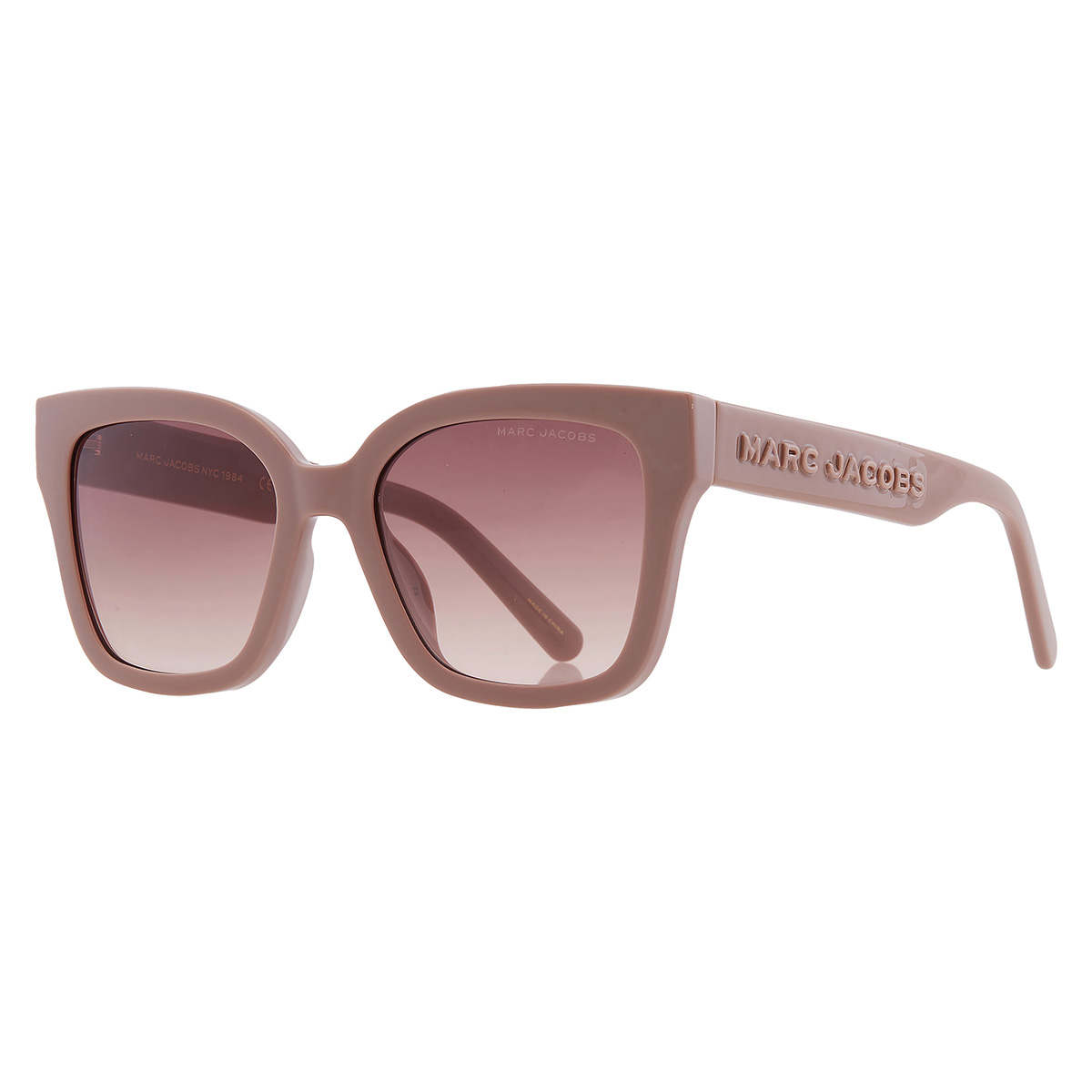 marc jacobs brown gradient square ladies sunglasses marc 658/s 010a/ha 53 marc jacobs brown gradient square ladies sunglasses marc 658/s 010a/ha 53