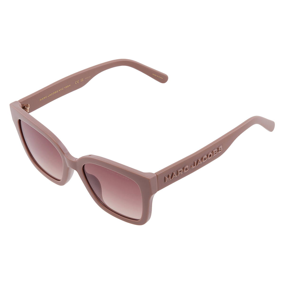 marc jacobs brown gradient square ladies sunglasses marc 658/s 010a/ha 53 marc jacobs brown gradient square ladies sunglasses marc 658/s 010a/ha 53