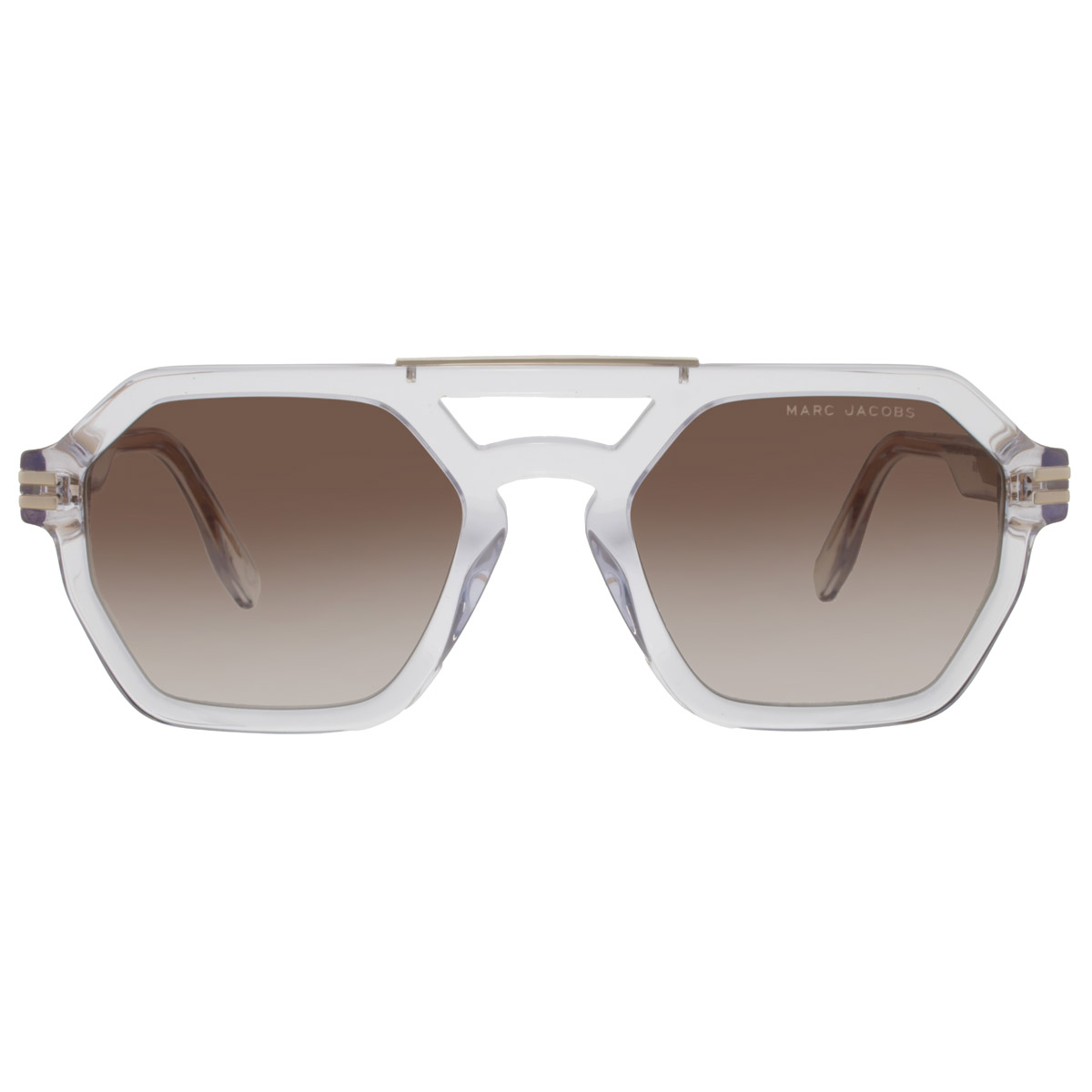 marc jacobs brown shaded navigator men's sunglasses marc 587/s 0900/ha 53 marc jacobs brown shaded navigator men's sunglasses marc 587/s 0900/ha 53