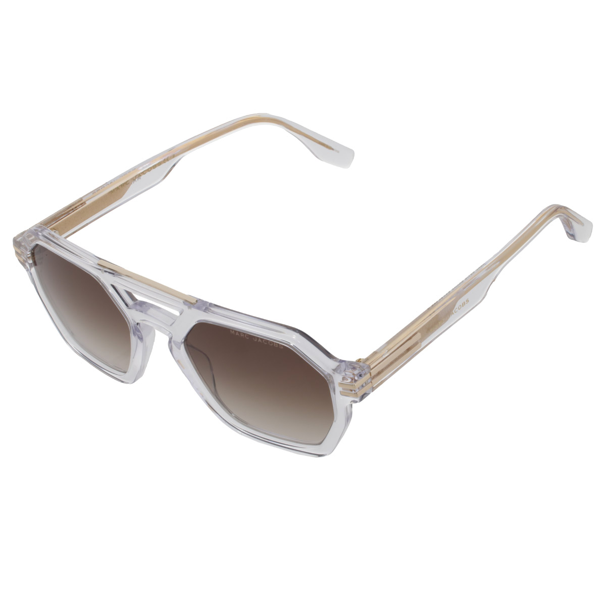 marc jacobs brown shaded navigator men's sunglasses marc 587/s 0900/ha 53 marc jacobs brown shaded navigator men's sunglasses marc 587/s 0900/ha 53
