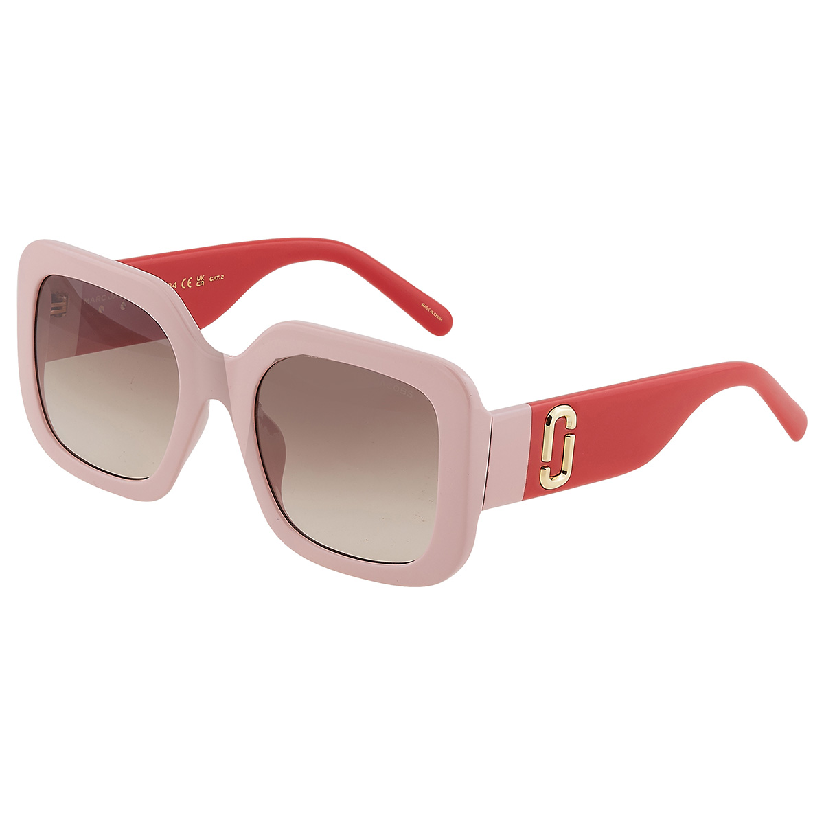 marc jacobs brown square ladies sunglasses marc 647/s 0c48/ha 53 marc jacobs brown square ladies sunglasses marc 647/s 0c48/ha 53