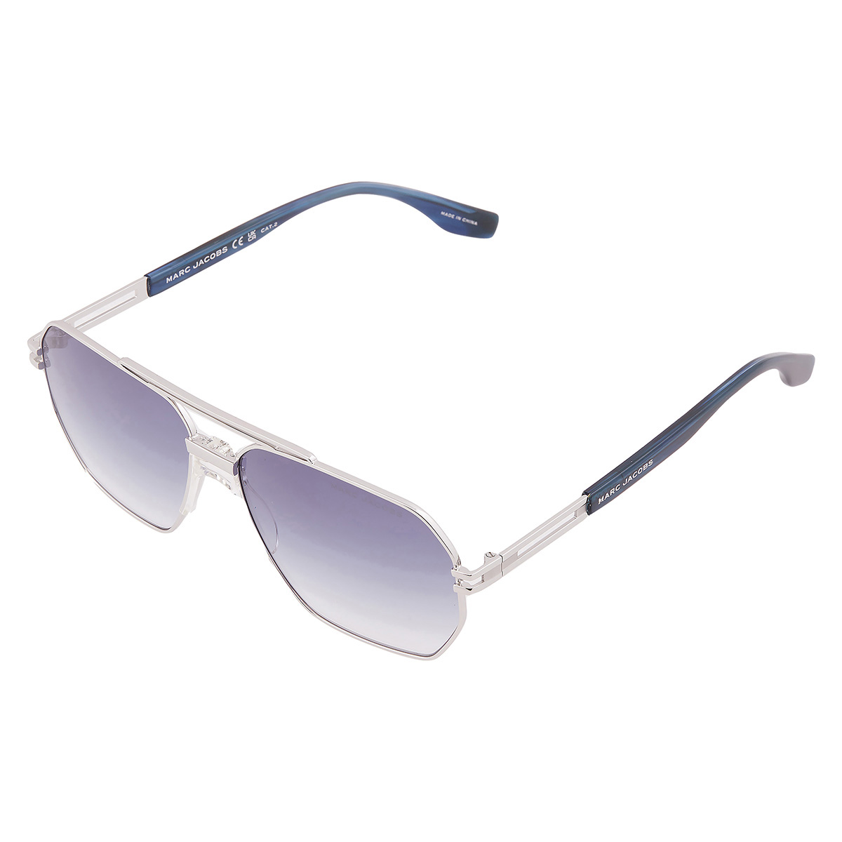 marc jacobs dark blue shaded navigator men's sunglasses marc 748/s 0doh/08 60 marc jacobs dark blue shaded navigator men's sunglasses marc 748/s 0doh/08 60